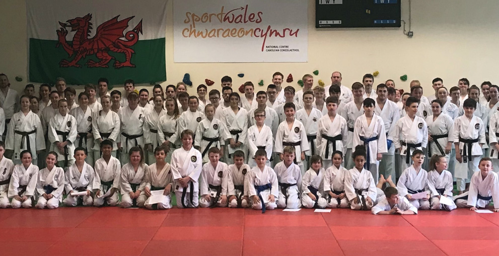 Karate dojos in Wales, affiliated with the Welsh Karate Governing Body